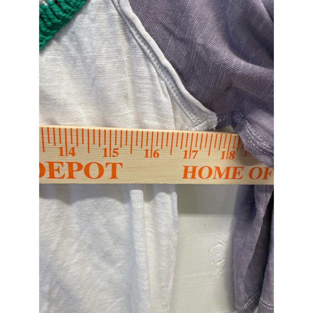 We The Free Women's T-Shirt Crocheted Upper Section 3/4 Sleeves Small Boho - Picture 6 of 7